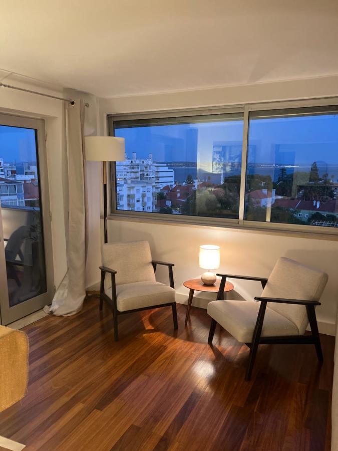 Top Sea View Lisboa - Apartment - 2Rooms Paço de Arcos Exteriör bild